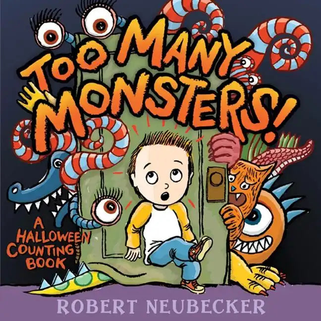 Too Many Monsters!: A Halloween Counting Book - Board Book