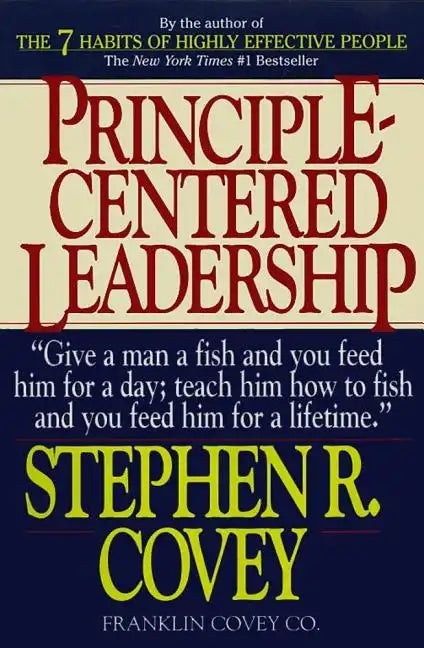 Principle-Centered Leadership - Paperback