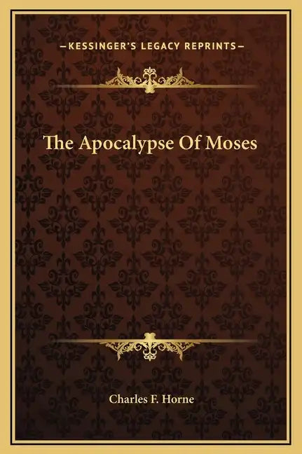 The Apocalypse of Moses - Hardcover