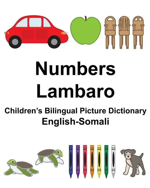 English-Somali Numbers/Lambaro Children's Bilingual Picture Dictionary - Paperback