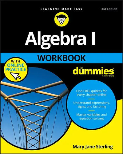 Algebra I Workbook for Dummies - Paperback