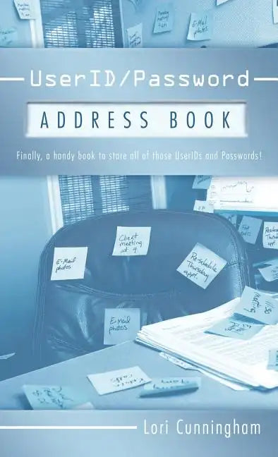 Userid/Password Address Book - Hardcover