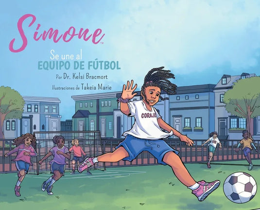 Simone se une al equipo de fútbol - Hardcover