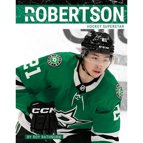 Jason Robertson: Hockey Superstar - Library Binding