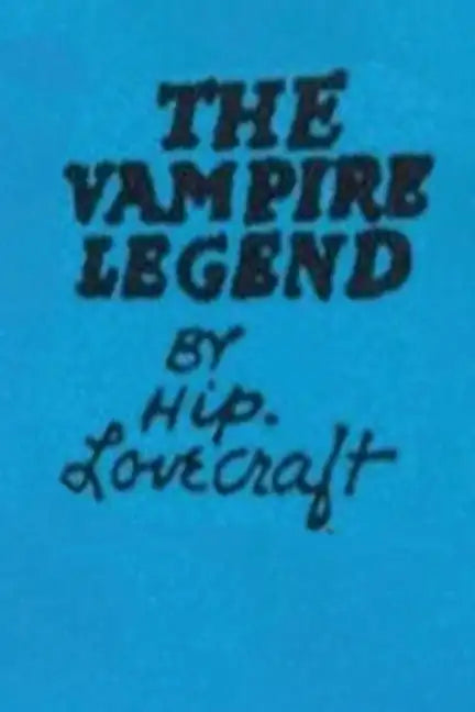 The Vampire Legend - Paperback