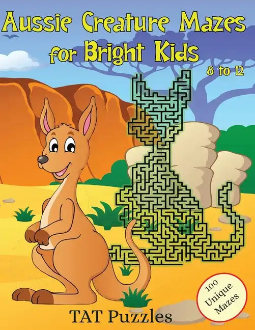 Aussie Creature Mazes for Bright Kids: 8-12 yrs - Paperback