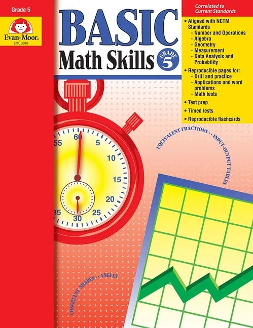 Basic Math Skills Grade 5 - Paperback
