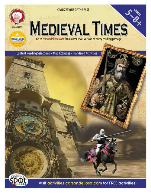 Medieval Times, Grades 5 - 8 - Paperback