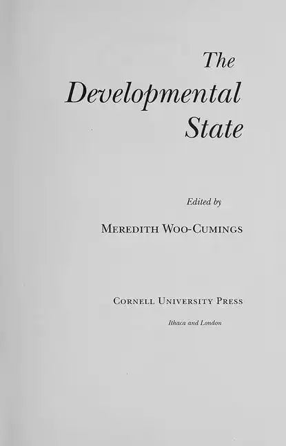 The Developmental State - Paperback