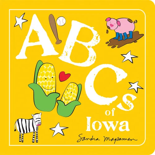 ABCs of Iowa - Board Book
