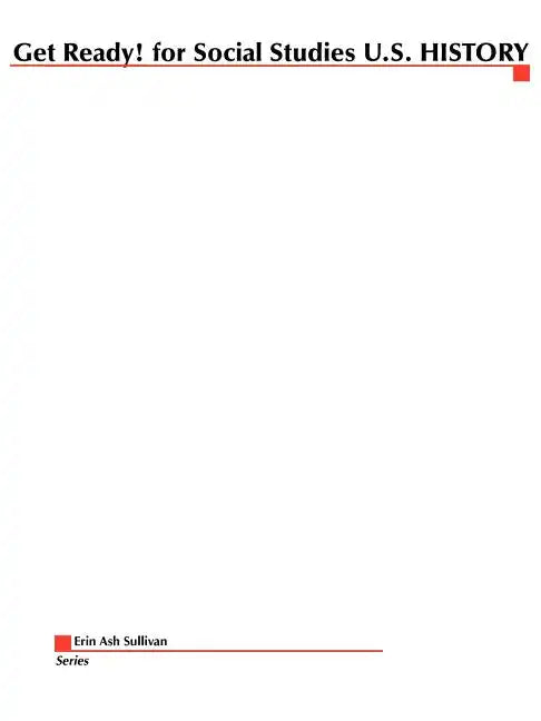 Get Ready! for Social Studies U.S History - Paperback