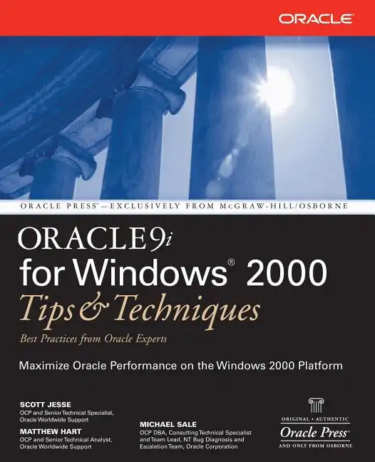 Oracle 9i for Windows: Tips and Techniques - Paperback