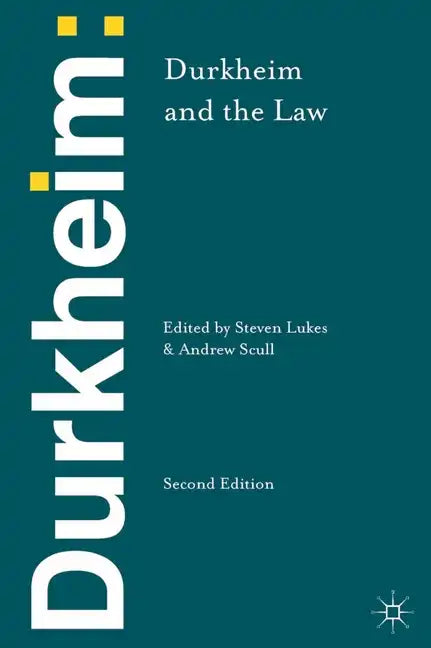 Durkheim and the Law - Paperback