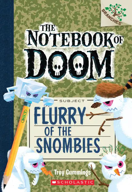 Flurry of the Snombies: A Branches Book (the Notebook of Doom #7): Volume 7 - Paperback
