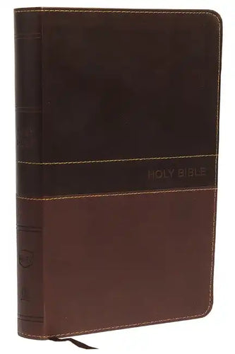 NKJV, Deluxe Gift Bible, Imitation Leather, Tan, Red Letter Edition - Imitation Leather
