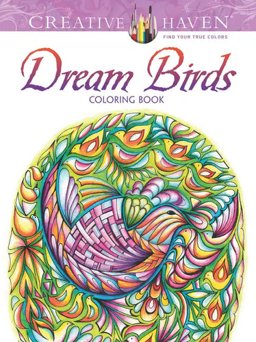 Creative Haven Dream Birds Coloring Book - Paperback