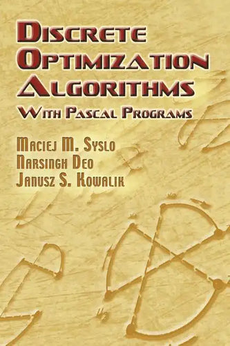 Discrete Optimization Algorithms: With Pascal Programs - Paperback