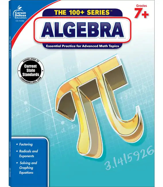 Algebra, Grades 7 - 9: Volume 2 - Paperback