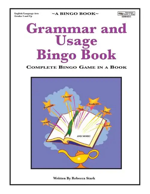 Grammar and Usage Bingo Book: Complete Bingo Game In A Book - Paperback