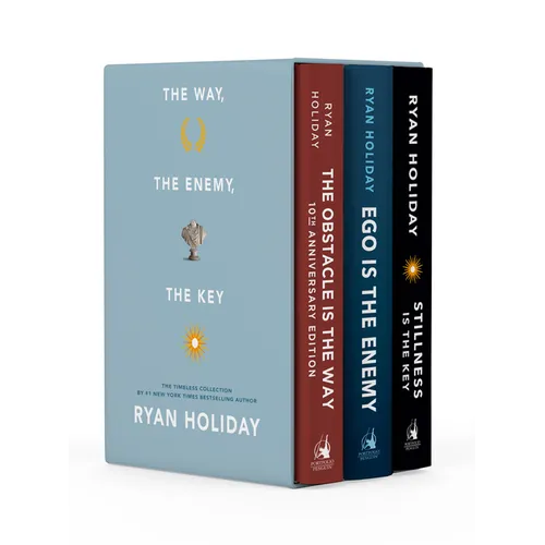 The Way, the Enemy, and the Key: A Boxed Set of the Obstacle Is the Way, Ego Is the Enemy & Stillness Is the Key - Hardcover