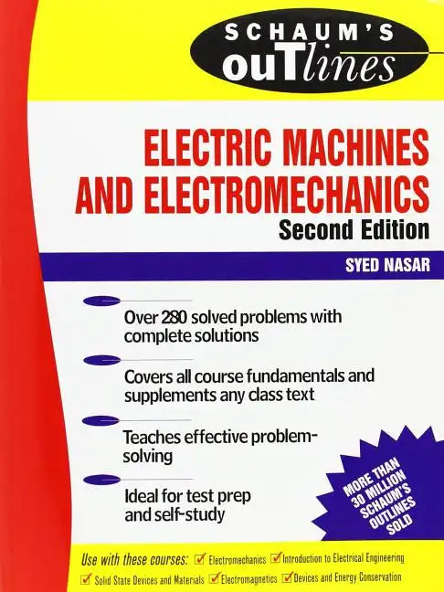Schaum's Outline of Electric Machines & Electromechanics - Paperback