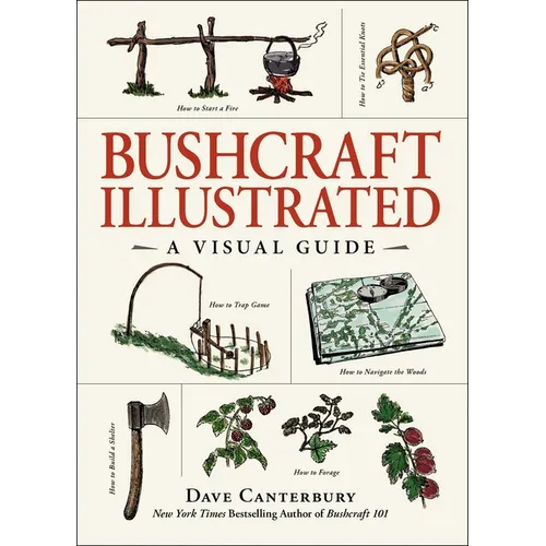 Bushcraft Illustrated: A Visual Guide - Hardcover
