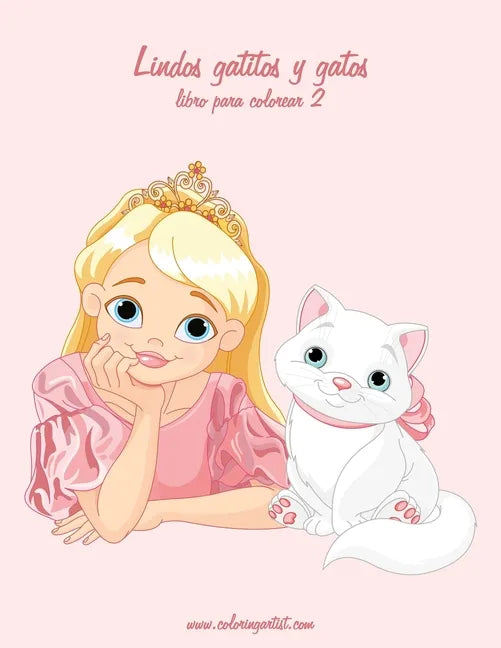 Lindos gatitos y gatos libro para colorear 2 - Paperback