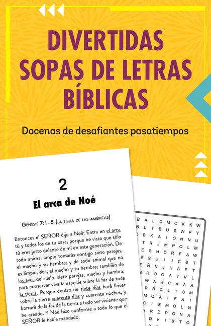 Divertidas Sopas de Letras Bíblicas: Docenas de Desafiantes Pasatiempos - Paperback
