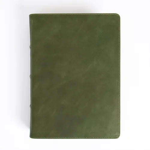 CSB She Reads Truth Bible, Holman Handcrafted Collection, Olive Premium Calfskin