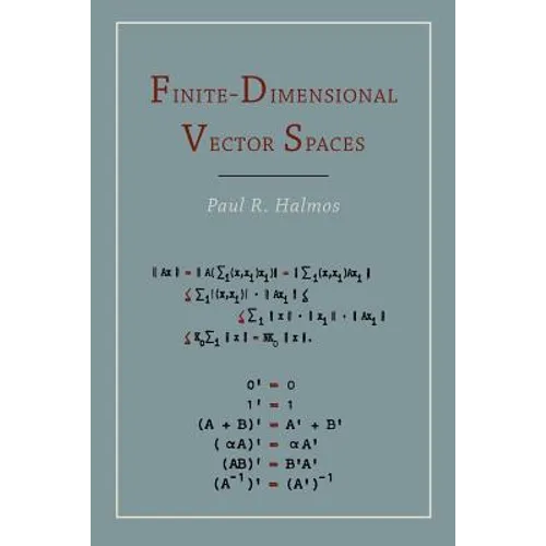 Finite Dimensional Vector Spaces - Paperback