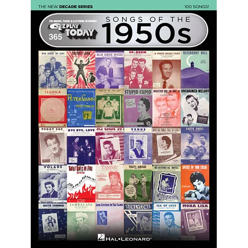 Songs of the 1950s - The New Decade Series: E-Z Play Today Volume 365 - Paperback