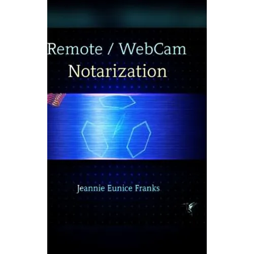 Remote / Webcam Notarization - Hardcover