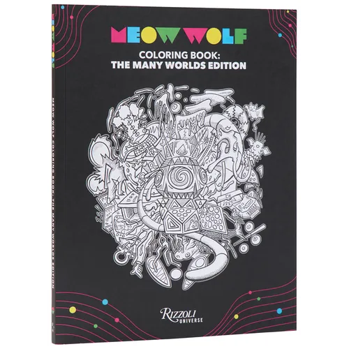 Meow Wolf Coloring Book: The Many Worlds Edition - Paperback