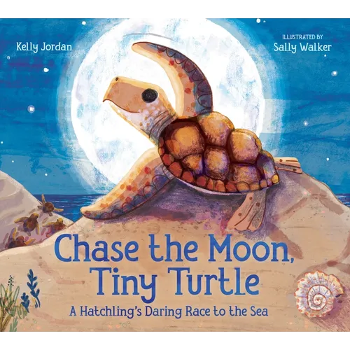 Chase the Moon, Tiny Turtle: A Hatchling's Daring Race to the Sea - Hardcover