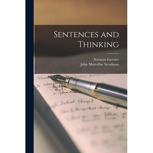 Sentences and Thinking - Paperback