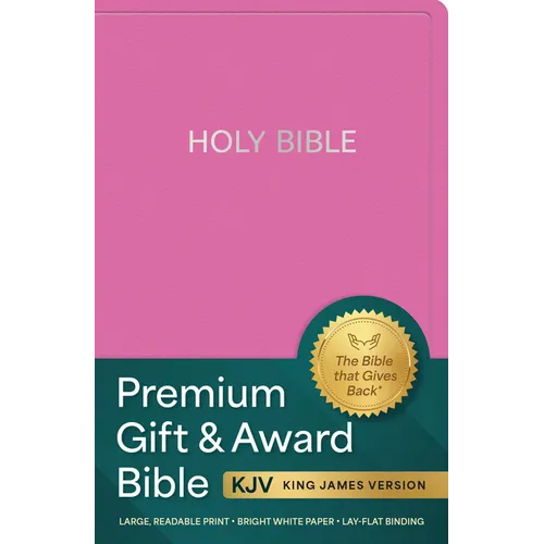 KJV Holy Bible: Premium Gift and Award Bible, Pink Imitation Leather: King James Version Bible - Leather