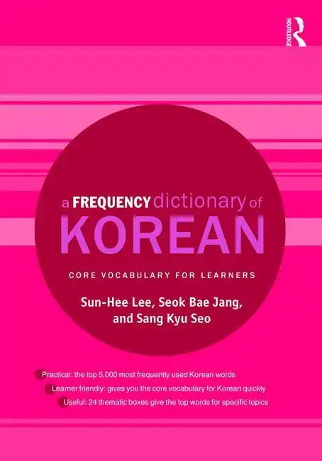 A Frequency Dictionary of Korean: Core Vocabulary for Learners - Paperback