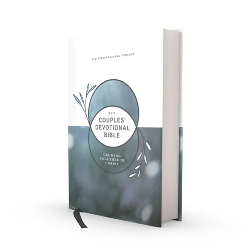 Niv, Couples' Devotional Bible (Build a Biblical Foundation for Your Marriage), Hardcover, Comfort Print: Growing Together in Christ - Hardcover