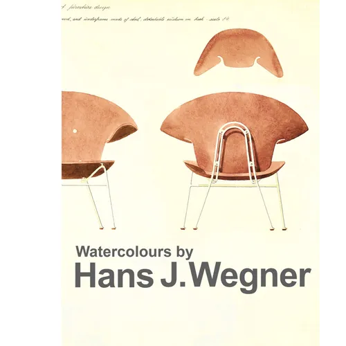 Watercolors by Hans J. Wegner - Hardcover