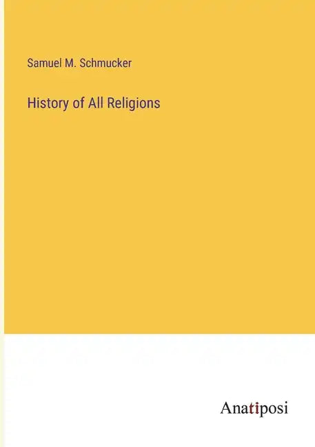 History of All Religions - Paperback