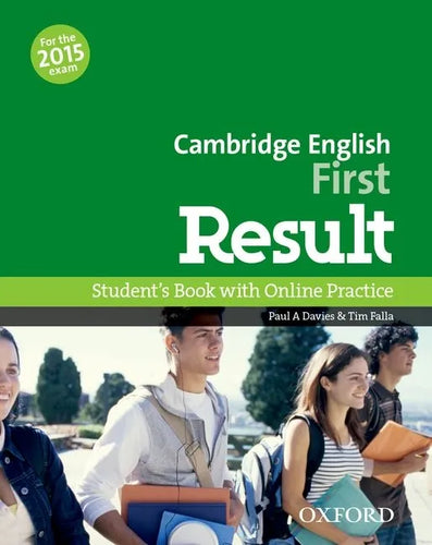 Cambridge English First Result Student Book and Online Practice Test - Paperback