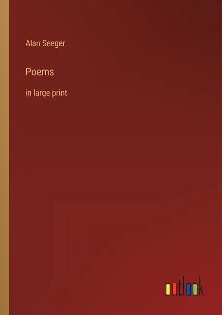 Poems: in large print - Paperback