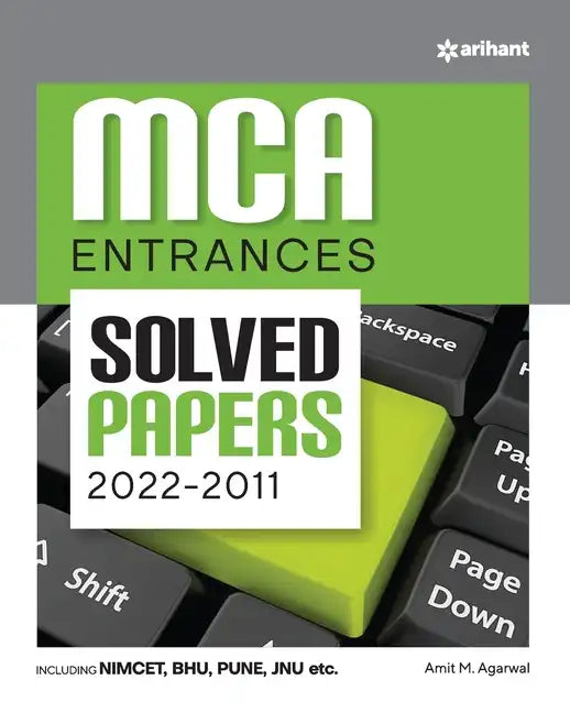MCA Entrance Solved - Paperback