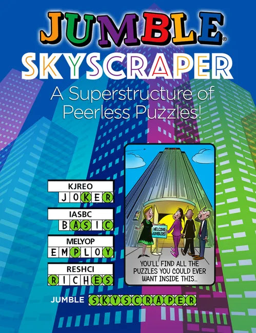 Jumble(r) Skyscraper: A Superstructure of Peerless Puzzles! - Paperback