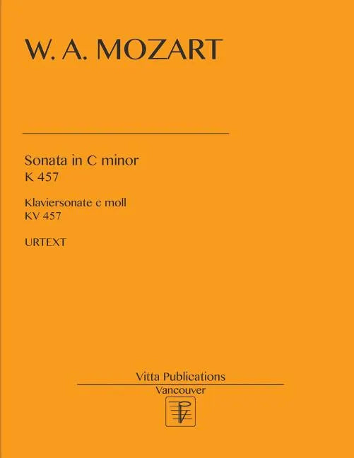 Sonata in c minor K 457: Urtext - Paperback