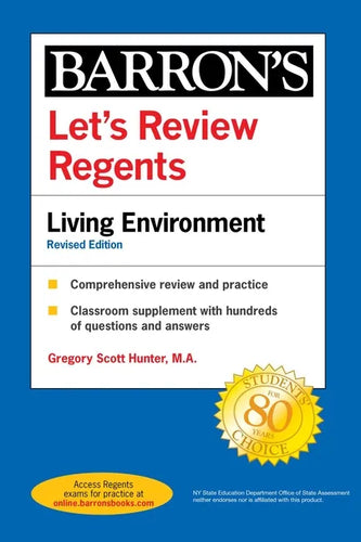 Let's Review Regents: Living Environment Revised Edition - Paperback