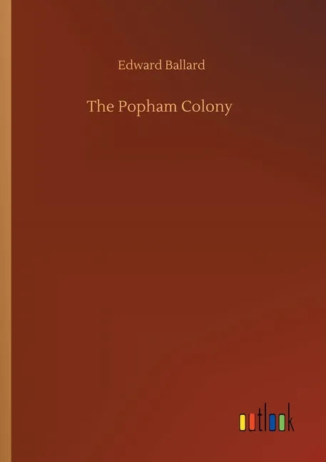 The Popham Colony - Paperback