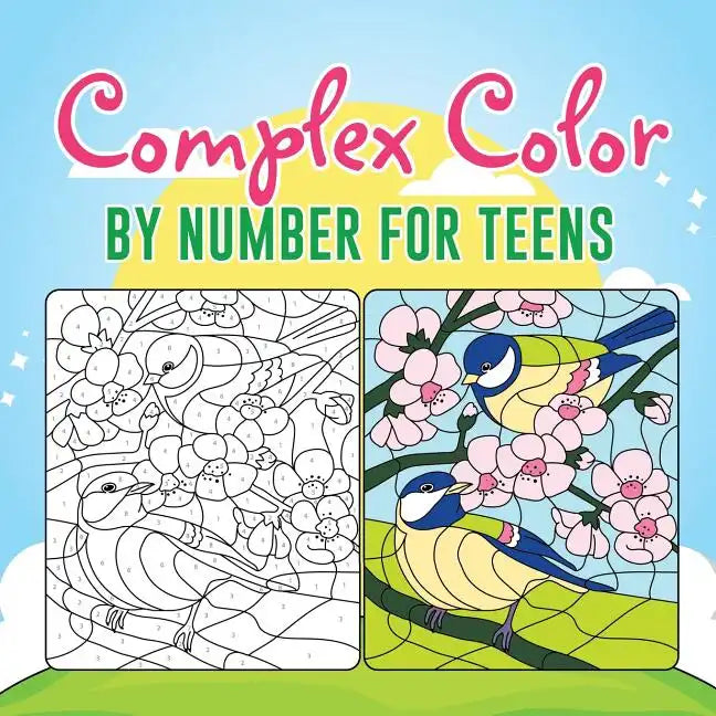Complex Color by Number for Teens - Paperback