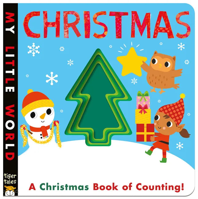 Christmas: A Peek-Through Christmas Book of Counting - Board Book