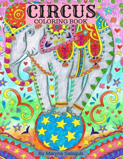 Circus coloring book - Paperback